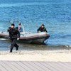 По легенде учений злоумышленники пытаются скрыться на моторной лодке — newsvl.ru