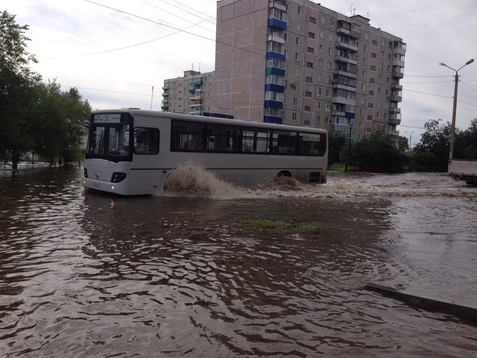 Фото комсомольск на амуре наводнение фото