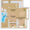 План 1 этажа, SIP-панели, 154 кв.м., "Polar Sip"  — newsvl.ru