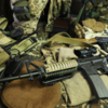 Массогабаритные копии американских автоматических карабинов M4A1 привлекали внимание гостей — newsvl.ru