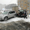 Массовое ДТП произошло на Сахалинской из-за скользкого спуска (ФОТО)