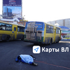 Автобус № 54 насмерть сбил женщину на переходе в районе 3-й Рабочей (ФОТО; ВИДЕО)