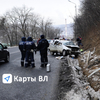 На Выселковой во Владивостоке Chevrolet Cruze врезался в столб — водитель погиб (ФОТО)