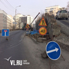 Движение по Тигровой ограничили из-за ремонта подпорной стены (ФОТО)