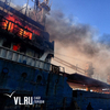 Пожарные потушили горящий траулер в порту Ливадия