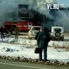 В пригороде Владивостока горело кафе «Русь» (ФОТО; ВИДЕО)