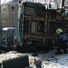 В центре Владивостока на мужчину упал автокран (ФОТО; ВИДЕО)
