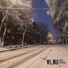 Сегодня во Владивостоке снег, на дорогах гололедица