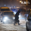 Сегодня во Владивостоке снег с дождем
