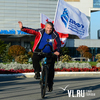 Путешественник из Грузии начал велопробег в 40 000 километров во Владивостоке (ФОТО)