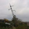 11 сел Лазовского района вновь остались без электричества в результате падения опоры ЛЭП