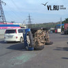 В ДТП на Баляева перевернулся Suzuki Jimny (ФОТО; ВИДЕО)