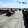 Временный мост в Новолитовске открыли проездом военной техники и гимном (ФОТО)