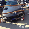 Во Владивостоке водитель Mark 2 протаранил два полицейских автомобиля и попытался скрыться (ФОТО; ВИДЕО)