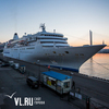 Во Владивосток прибыл трансокеанский лайнер Pacific Venus