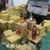 Во Владивостоке таможенники пресекли поставку крупной партии контрабандного алкоголя из Японии