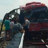 Лобовое столкновение рейсовых автобусов на трассе Комсомольск-Хабаровск унесло жизни 16 человек (ФОТО)