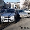 Центральные улицы Владивостока стихийно запаркованы автомобилями (ФОТО)