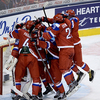 Сборная России по хоккею обыграла шведов в матче Всемирной зимней Универсиады 2015 в Гранаде