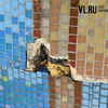 Дорогостоящая мозаика испорчена на главном фонтане набережной Спортивной гавани во Владивостоке (ФОТО)