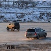 Жители Владивостока отдыхают на замерзшем озере в районе Патрокла