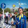 Владивостокские школьники побывали в «мобильном автогородке» и прокатились на «трамвае безопасности» (ФОТО)