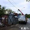 Во Владивостоке «накрыли» нелегальный пункт приема металла