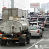 Жители Владивостока томятся в пробках на Некрасовском путепроводе