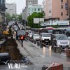 Дорожное движение во Владивостоке сковано многокилометровыми пробками (КАРТА; ФОТО)