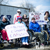 Инвалиды «Ковчега» вышли на пикет во Владивостоке в надежде отвоевать клочок «доступной среды» у чиновников и коммерсантов (ФОТО)