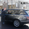 Водитель Range Rover попытался проехать под «кирпич» на Пограничной (ФОТО; ВИДЕО)
