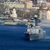 Боевой отряд кораблей ТОФ во главе с БПК «Маршал Шапошников» взял курс на Владивосток