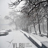 В ночь на пятницу на Владивосток выйдет очередной снежный циклон — синоптики