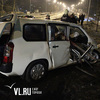 В ночь на четверг во Владивостоке в серьезном ДТП погиб водитель универсала (ФОТО)