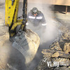 Во Владивостоке устранили последствия порыва теплотрассы на проспекте 100-летия (ФОТО)