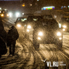 В ночь со среды на четверг во Владивостоке начался снегопад (ФОТО; ВИДЕО)
