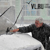 ГИБДД Владивостока призывает автомобилистов быть осторожными на дорогах в снегопад