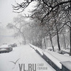 В четверг во Владивостоке ожидается сильный снег — синоптики
