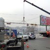 При въезде на Рудневский мост установлена новая рамка-ограничитель (ФОТО)