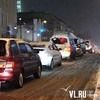 Госавтоинспекция предупреждает водителей Владивостока о вечернем гололеде
