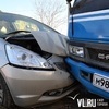 На улице Сафонова во Владивостоке столкнулись две иномарки без водителей (ФОТО)