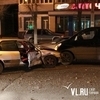 В районе Второй Речки во Владивостоке столкнулись три автомобиля (ФОТО)
