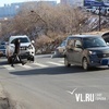 Во Владивостоке на Котельникова столкнулось два автомобиля (ФОТО)