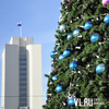 Во Владивостоке в преддверии Нового года елками и праздничной атрибутикой украсят новые городские площадки