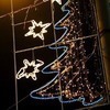 Первая иллюминация на новогоднюю тематику украсила ночной Владивосток (ФОТО)