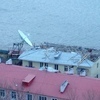 Во Владивостоке на Крыгина сорвало крыши с двух домов из-за штормового ветра (ФОТО)