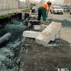 В районе ТЦ «Зелёный остров» во Владивостоке рабочие восстанавливают ливневку (ФОТО)