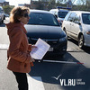 Водителям Владивостока напомнили о правах незрячих пешеходов (ФОТО)