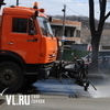 Дороги Владивостока моют шампунем (ВИДЕО)