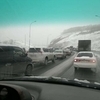Непогода стала причиной пробки на трассе Седанка-Патрокл